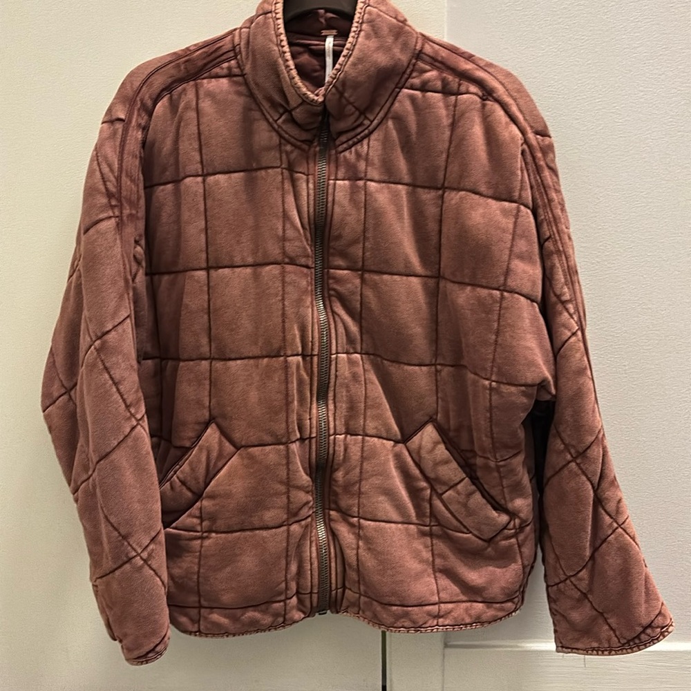 Free people Dolman quilted jacket XS